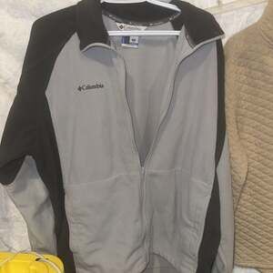 Columbia Men's Arctic Peak Full Zip Fleece Jacket Gray Black